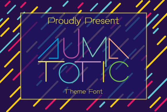 Automatic: A Modern Display Font for Handmade Creators
