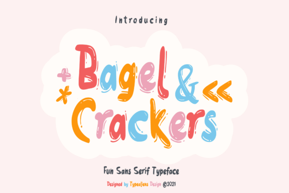 Bagel Crackers: A Bold, Playful Display Font That Delivers