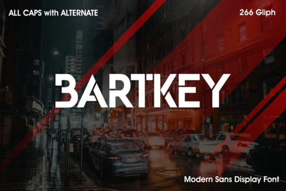 Bartkey: A Display Font That Commands Attention