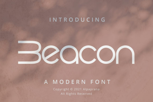 Beacon: A Display Font That Cuts Through the Feed