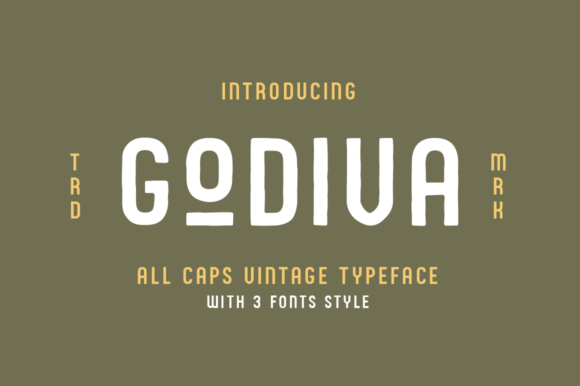 Godiva: A Bold Display Font That Makes Your Headlines Unmissable