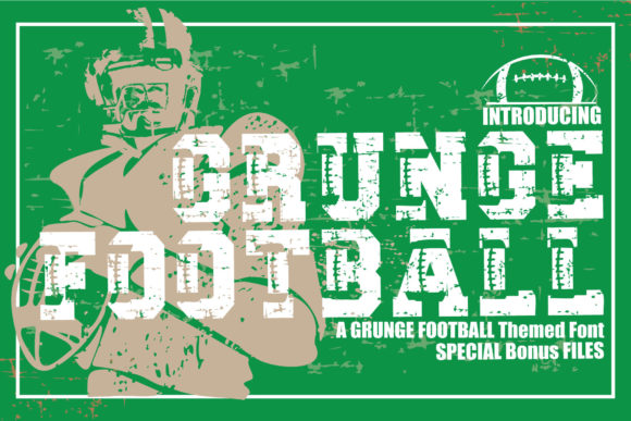 Grunge Football: The Display Font That Cuts Through the Feed