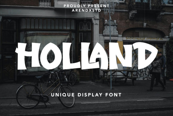 Holland: A Bold Display Font for Editorial Impact