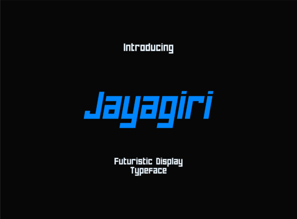 Jayagiri: A Bold, Clean Display Font That Just Works