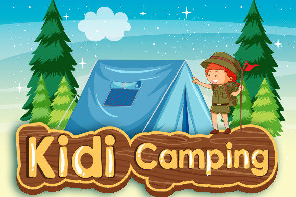 Kidi Camping: A Friendly Display Font That Makes Your Brand Shine