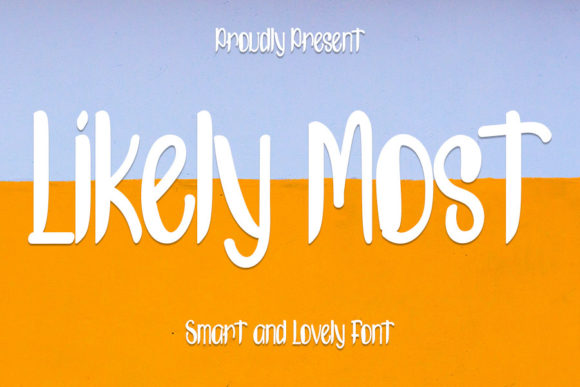 Likely Most: A Display Font That Earns Its Space