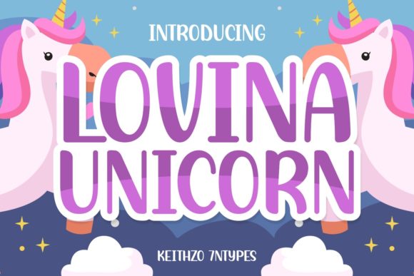 Lovina Unicorn: A Display Font That Makes Your Brand Feel Intentional