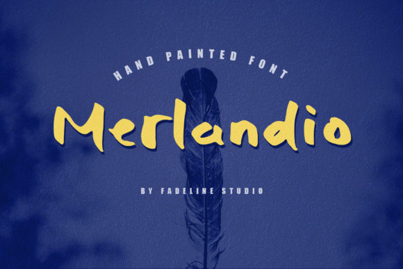 Merlandio: A Playful Display Font That Lifts Digital Branding