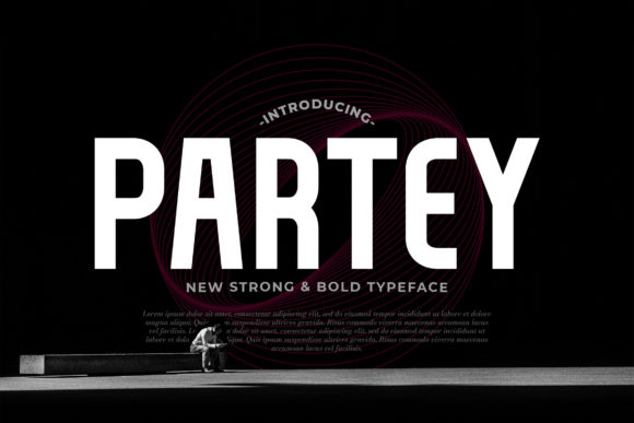 Partey: A Bold Display Font That Strengthens Your Brand