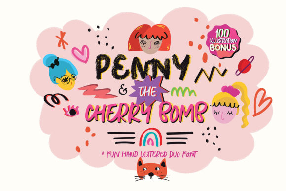Penny the Cherry Bomb: A Display Font with Warmth and Whimsy