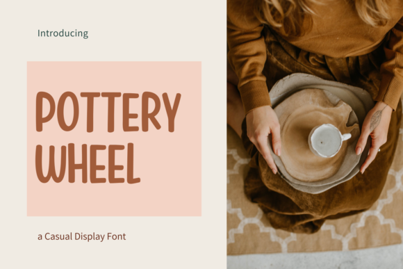Pottery Wheel Font: A Handmade Display Typeface That Sells