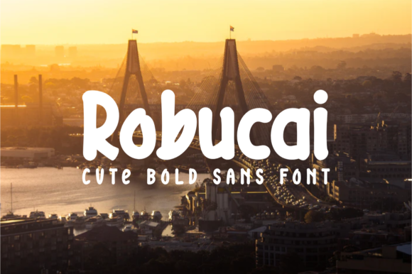 Robucai: A Friendly, Modern Display Font for Small Business Branding