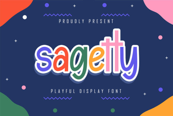 Sagetty: A Display Font That Makes Kids’ Campaigns Instantly Clickable