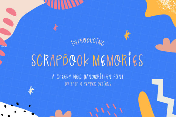 Scrapbook Memories Font: Sweet, Friendly & Perfect for Handmade Brands