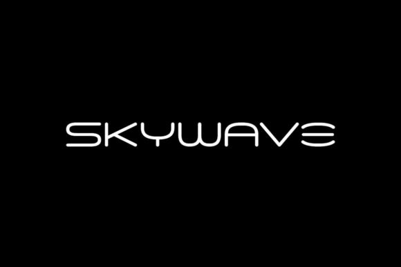 Skywave: A Display Font That Grabs Attention—Without Screaming