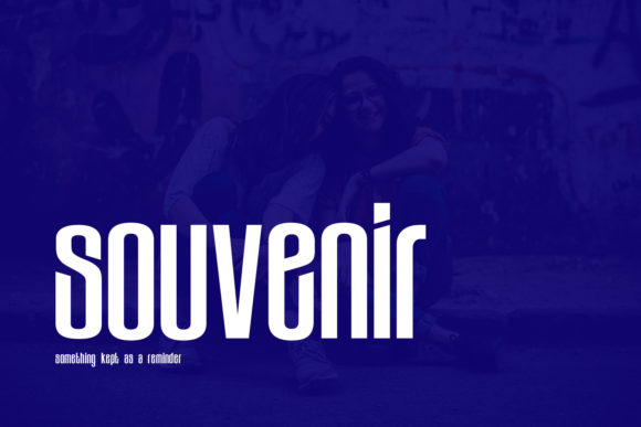 Souvenir: A Display Font That Feels Like a Thoughtful Pause