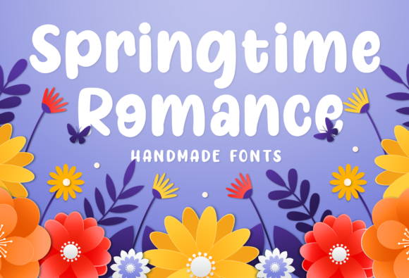 Springtime Romance: A Display Font That Makes Your Campaigns Instantly Recognizable