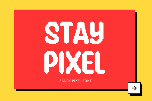 Stay Pixel: A Display Font That Feels Like Playtime