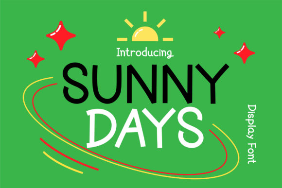Sunny Days Font: Friendly, Consistent Branding for Small Businesses