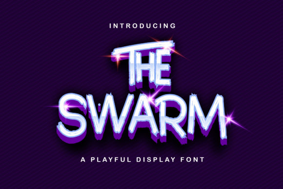 The Swarm: A Display Font That Grabs Attention—Strategically