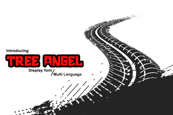 Tree Angel: A Bold Display Font That Makes Handmade Products Shine