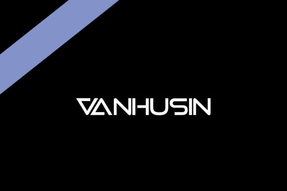 Vanhusin: A Futuristic Display Font That Elevates Digital Branding
